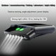 thumbnail image 1 of Linterna frontal con clip para sombrero, recargable por USB, 6 LED, luz LED de inducción para pesca, camping y viajes, 1 of 8