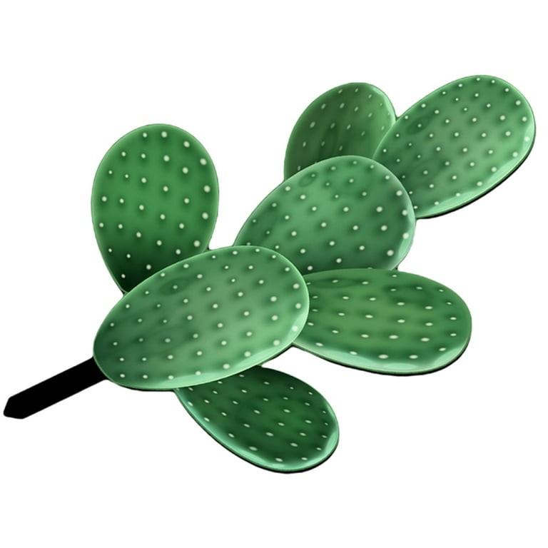 Acrylic Cactus Stake Garden Sign Yard Stake Garden Vivid Garden Cactus Decoration