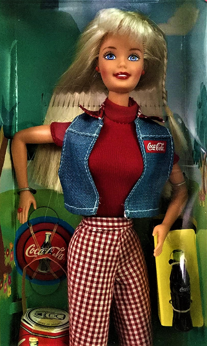 mattel coca cola picnic barbie 1997