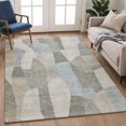 thumbnail image 6 of Addison Rugs Mayfield Premium Machine Washable Transitional Abstract Taupe Rectangle Rug, 10' x 14', 6 of 6