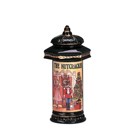 Lemax 2Pack Metal Kiosk - Playbill for the Nutcracker