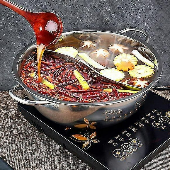 Stainless Steel Pot Hotpot Induction Cooker Gas Stove Compatible Pot Home Kitchen
