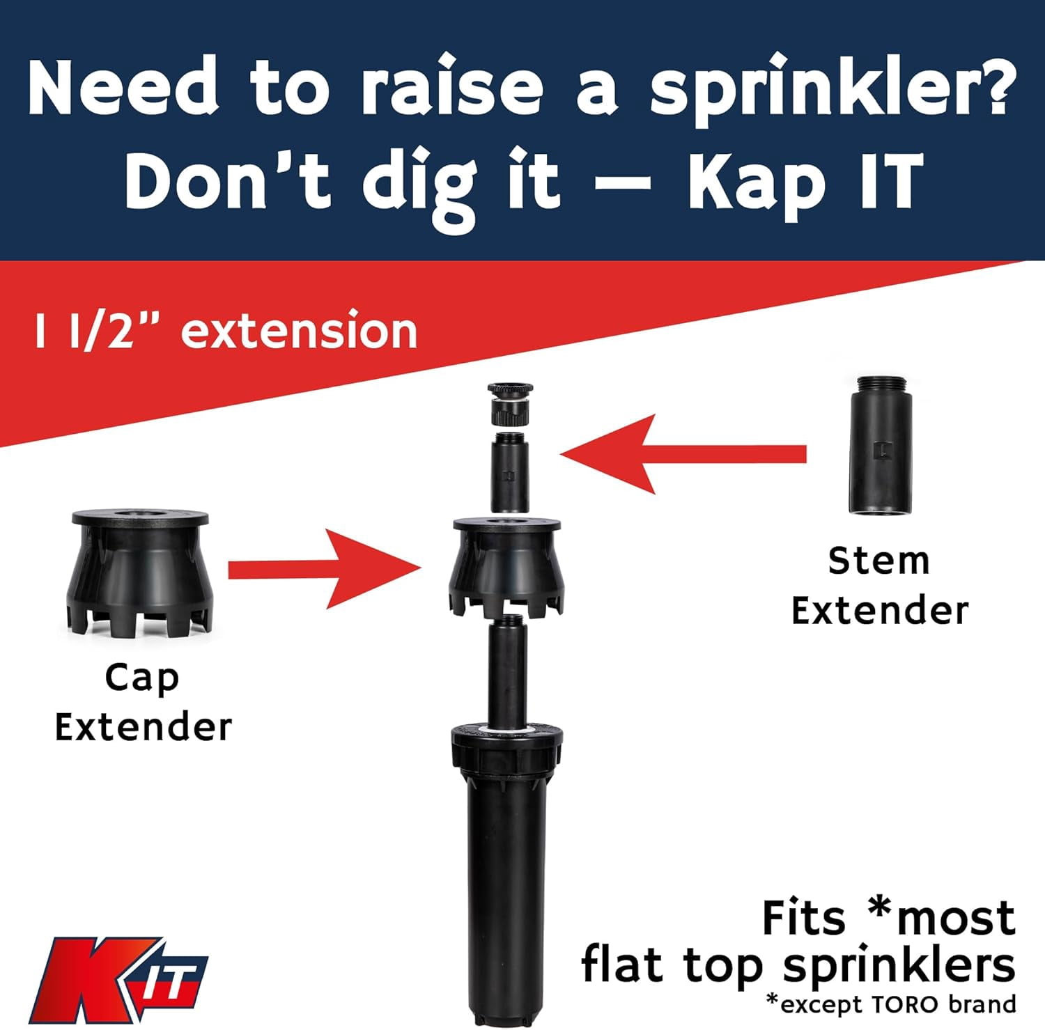 Sprinkler Riser Extensions Lawn Sprinkler Head Extension