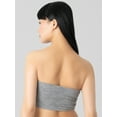 thumbnail image 4 of No Boundaries Women's Seamless Bandeau Bra, Sizes XS-XXXL, 4 of 5
