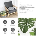 thumbnail image 4 of Cojín redondo para silla de bistró de 15 pulgadas, cojín decorativo para asiento de interior y exterior, cojín grueso y suave para silla para el hogar, oficina, jardín y Patio Zhivalor Cojines, 4 of 8