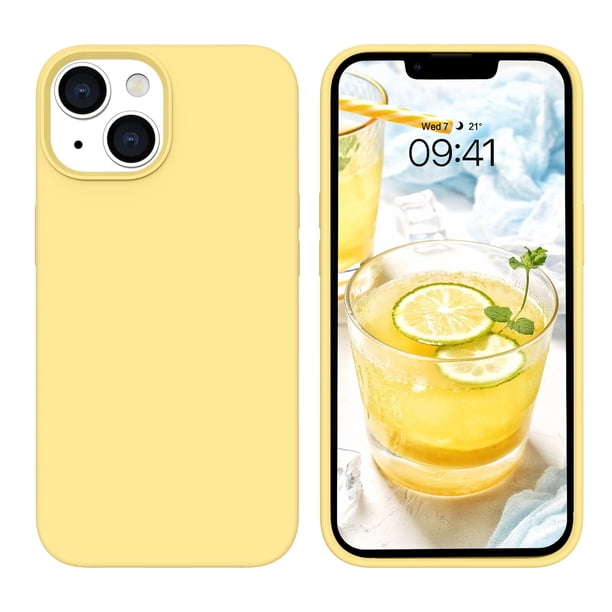 Funda de teléfono BENTOBEN compatible con iPhone 14 6.1 - Amarillo