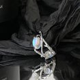 thumbnail image 1 of S925 Sterling Silver Retro Niche Design Ring For Women Does Not Fade, 1 of 3