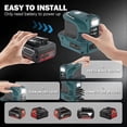 thumbnail image 5 of 220V Inverter Power Station for 18V Battery 220W EU Plug, 5 of 5