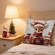 thumbnail image 4 of Fundas de almohada navideñas de 45 x 45 cm | Fundas de almohada decorativas festivas con cremallera oculta para sofá y dormitorio, 4 of 6