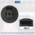 thumbnail image 4 of Car Headlight Switch Replacement for Dodge Grand Caravan 2013-2020 for Dodge Journey 2013-2020 Black, 4 of 6