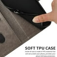 thumbnail image 5 of Étui Portefeuille Gravé Tournesol pour Samsung Z Fold 5 Protection Complète Multi-Fonctionnalité, 5 of 5