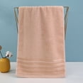 thumbnail image 2 of Extra Large Soft Cotton Bath Towel - Highly Absorbent Turkish Towel for Bathroom, Beach, Shower & Gym - Lightweight, Quick-Drying & Portable - Perfect for Travel & Daily Use Coffee, 2 of 6