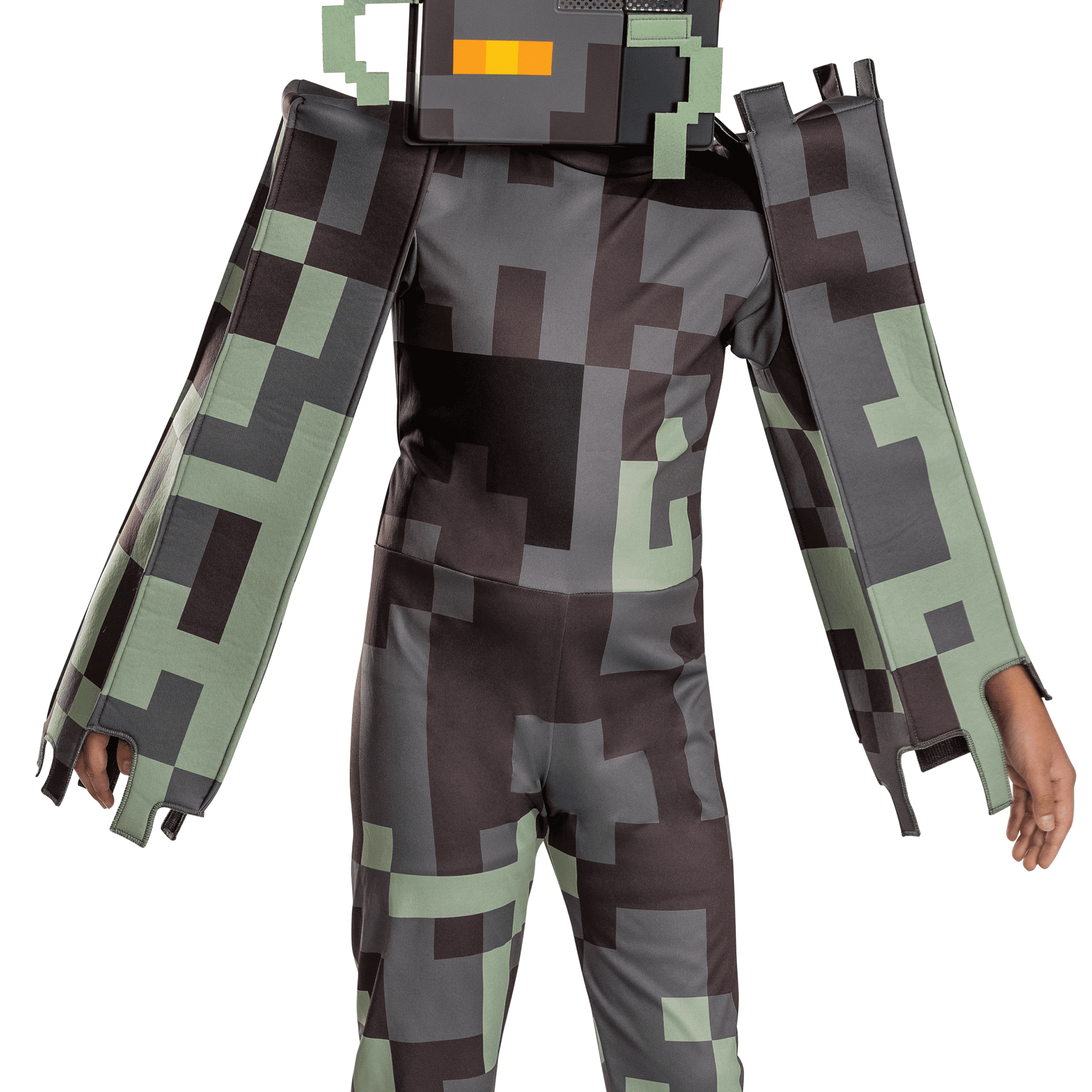 Minecraft Creaking Halloween Costume for Children, Boys Size L (10/12), by Disguise