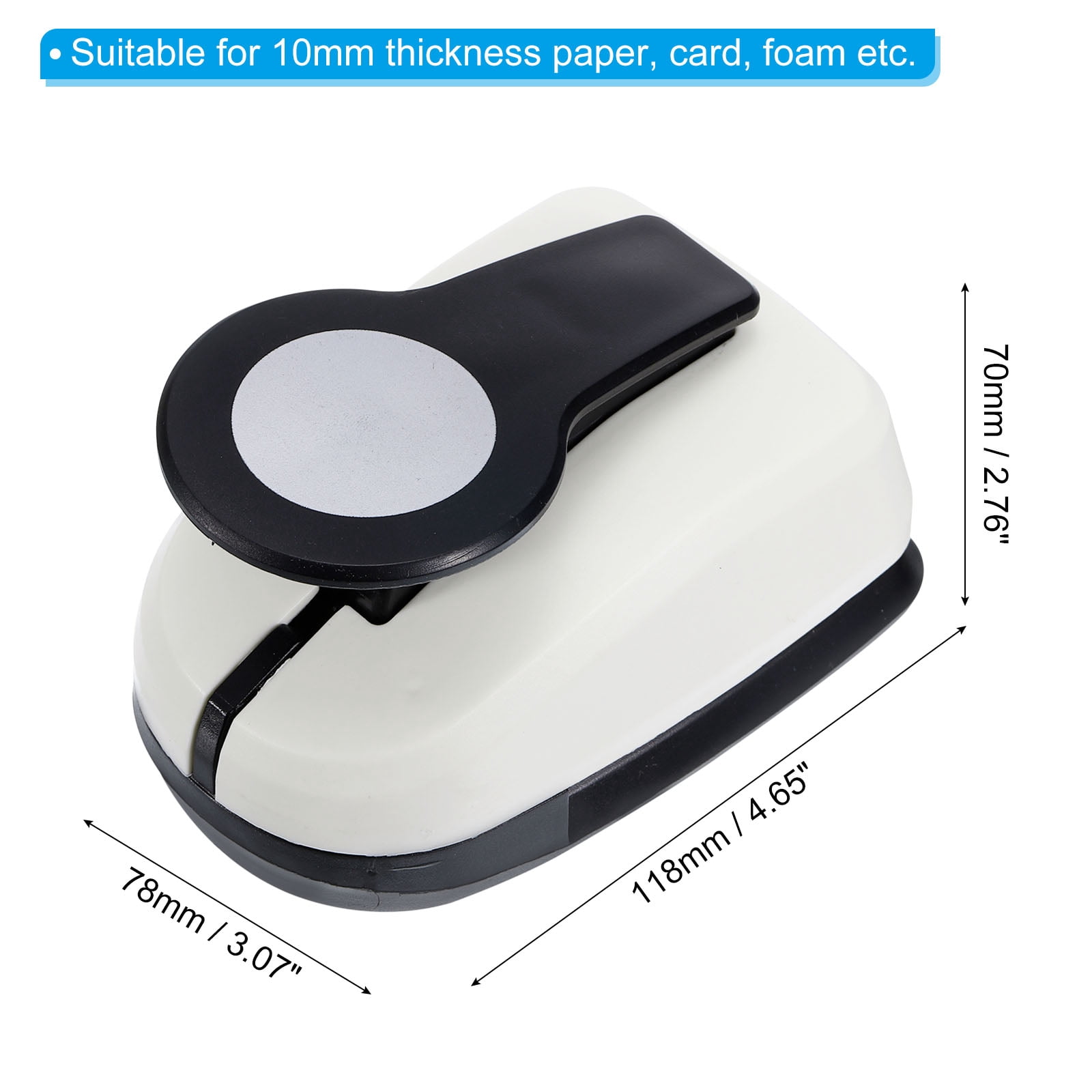 Uxcell 2 Inch Circle Punch, Circle Hole Paper Punch Hole Puncher Shape Punches for Crafting