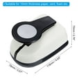 thumbnail image 2 of Uxcell 2 Inch Circle Punch, Circle Hole Paper Punch Hole Puncher Shape Punches for Crafting, 2 of 6