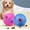 Blue&Pink(2pcs), variant on Puppy Toys Interactive Dog Chew Toys Ball for Small Medium Dogs Chew Teething Teeth Cleaning Treat Food Dispensing Tough Durable Rubber Pet Ball Cleans Teeth Dog Balls Distractive Dog Toy
