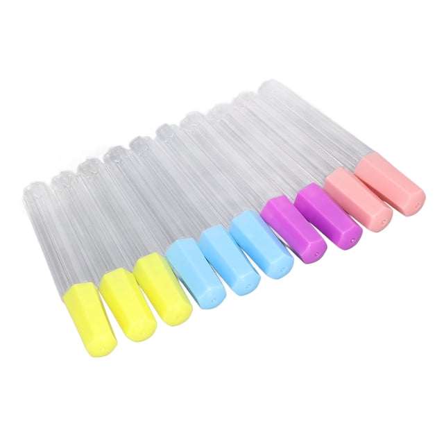 Needle Storage Tubes,10Pcs Sewing Needles Container Needle Case Sewing Needle Tubes Eco-Friendly Materials