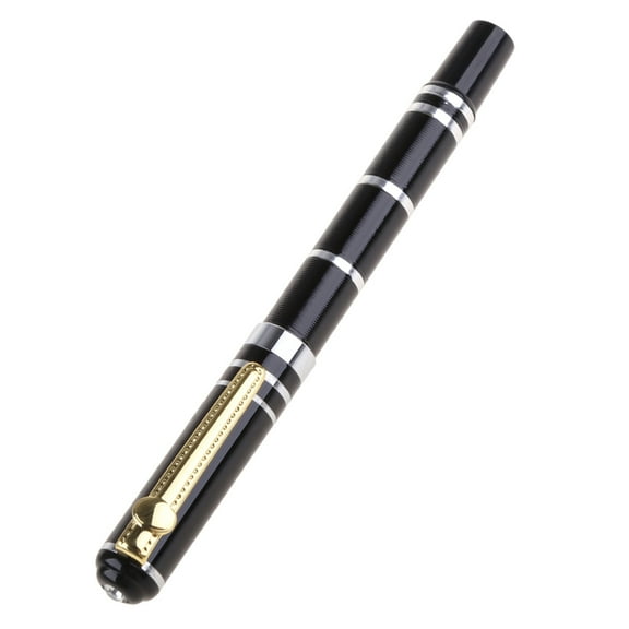 Jesscasday Luxury Ballpoint Pen Medium Point Ink Pen Metal Shell Writing Pens Fountain Pen Signature Pen For Gift, Business, Office