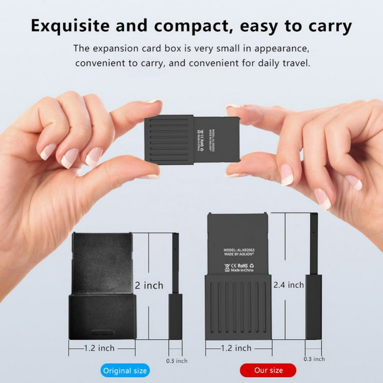 Game External SSD M.2 Hard Drive Expansion Card Box for Xbox Series X/S - Walmart.com