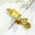 thumbnail image 4 of Ladys Hand Shaped Clips Metal Paper Clip Binder Clips Page - Vintage Gold Book Clip and Paper Clamp for Junk Journal, Document Storage, Coffee Bag Sealing and Reading Accessories, 4 of 7