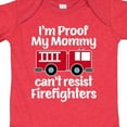 thumbnail image 3 of Inktastic Firefighter Daddy Baby Fireman Boys or Girls Baby Bodysuit, 3 of 4