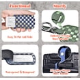 thumbnail image 5 of Leather Luggage Tag For Suitcases: 3-Pack unique & cool Luggage Tags For Suitcase TSA Approved, Privacy Travel Bag Tags for Luggage Is Airplane Travel Essentials For men, Travel Luggage Accessories!, 5 of 6