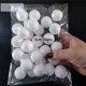 thumbnail image 3 of Decoración del hogar Mini bolas de espuma Bolas navideñas redondas de poliestireno Adornos navideños blancos Vacaciones, 3 of 5