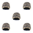 thumbnail image 3 of ZheElen Bonnet Femme Floral Chapeau Chimio Cancer Bonnet Décontracté Bleu Foncé 5Set, 3 of 6