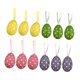 thumbnail image 5 of 12 piezas de adornos colgantes de huevos de Pascua, huevos de Pascua colgantes de espuma decorativos para Puntos, 5 of 9