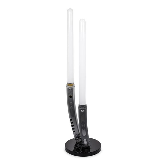 Star Wars Ahsoka Tano Dual Lightsabers Desktop LED Mood Light | 23 Inches Tall