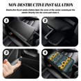 thumbnail image 5 of Yuyamidu Aztec Tribal Car Center Console Cover Sunflower Armrest Seat Box Cover for Most Vehicles Universal Auto Center Console Arm Rest Pad Automotive Accessories, 5 of 7