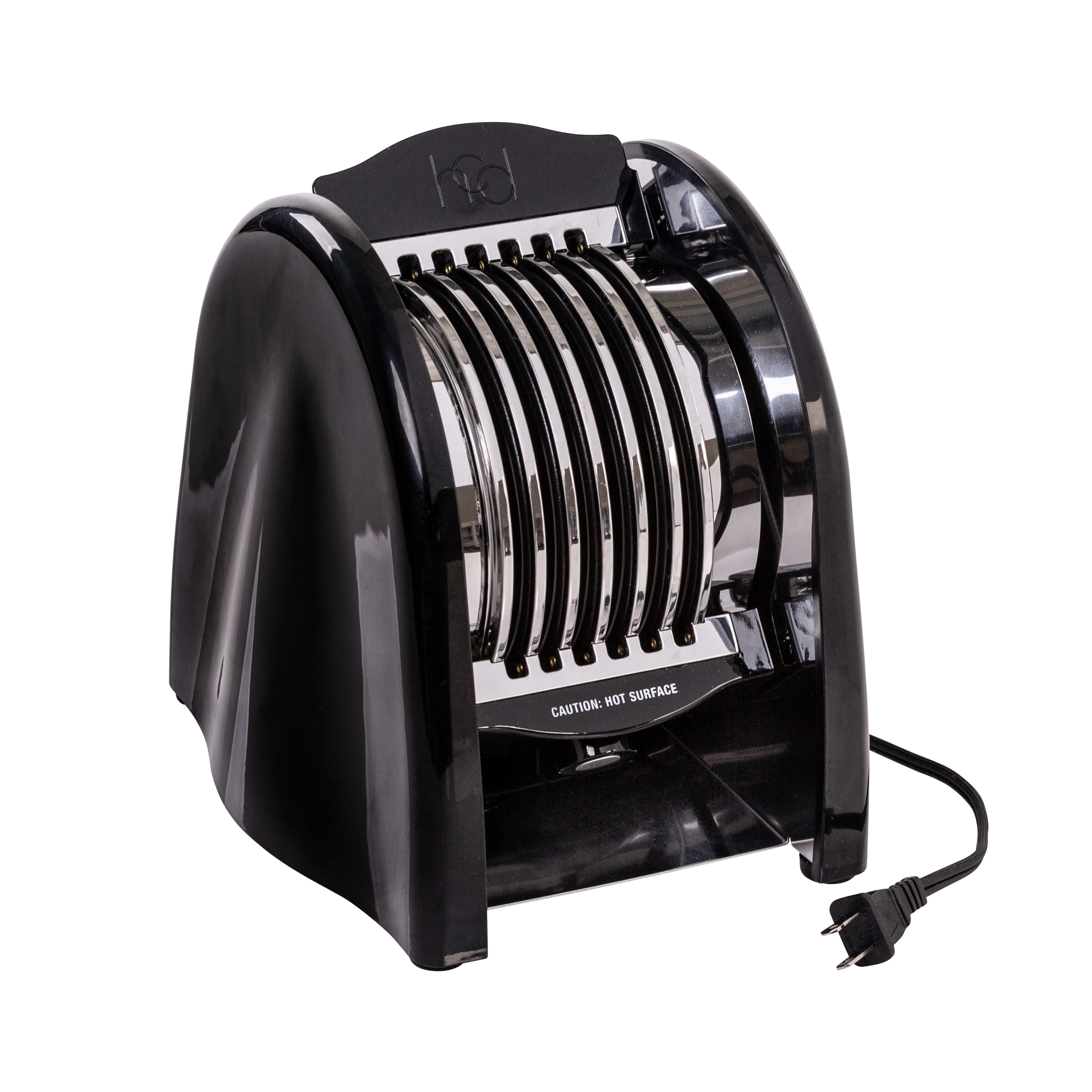 HoneyCanDo Electric Tortilla Toaster, Black