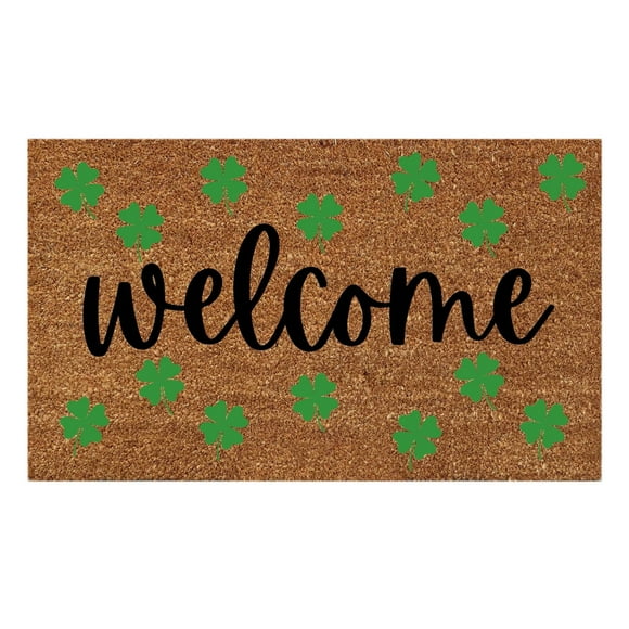 Clearance! Irish Day Floor Mats Holiday Mats Welcome Door Mats Polyester Door Mats B