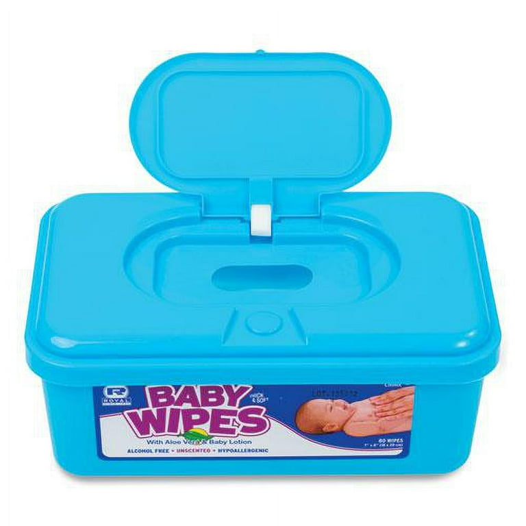 Baby Wipes Tub, Unscented, White, 80/Tub, 12 Tubs/Carton Baby Wipes Tub, Unscented, White, 80/Tub, 12 Tubs/Carton