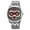 Silver Black, variant on Men's Lion Dance Dial Watch - Stainless Steel, Luminous, Water Resistant Quartz Watch
