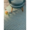 thumbnail image 6 of Furnish My Place Outdoor Collection Geometric Rug - 7 ft. 10 in. x 10 ft. Ocean, Water Proof Rug for Living Room, Garden, Patio, 6 of 6