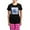 With Pink Pant, variant on CafePress - SALTIRE Pajamas - Women's Short Sleeve Print T-Shirt and Pants Dark Cotton Pajama Set