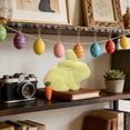 thumbnail image 6 of OutmaxHome Easter Bunny Flocked Tabletop Decoration Easter Party Decorations Wreaths Floral Branches Table Decorations DIY Accessories., 6 of 6