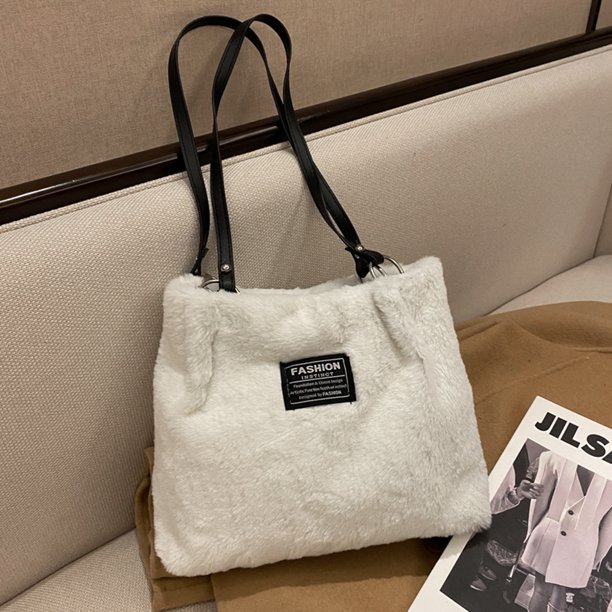 Bolso de mano lindo para mujer, bolso Hobo suave y difuso con patrón de cebra/vaca, bolso elegante para chica
