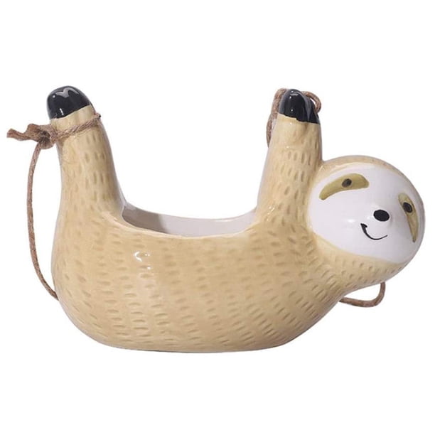 De Perezoso Maceta Colgante Macetas Suculentas Macetas De Plantas De Animales Macetas De Plantas Suculentas Para Decoración Interior Y Exterior Speravity HA041578-02