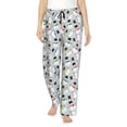 thumbnail image 1 of Fotbe Colorful Hat Snowman Pantalones de Pijama para Mujer, Pantalones de Dormir, Pantalones Pj con Cordón y Bolsillos-XX-Large, 1 of 6