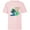 Soft Pink, variant on Disney Lilo & Stitch Lucky Me Stitch St Patrick’s Day - Short Sleeve T-Shirt for Kids - Customized-White