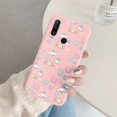 thumbnail image 3 of Funda de teléfono para Huawei P30 Lite p30 Girl, anticaída, dibujos animados bonitos, Cinnamoroll Kuromi, funda de silicona suave con estampado trasero, 3 of 5