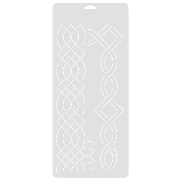 Shisuyan Sewing Template PP 1Pack 17.9x8.1in
