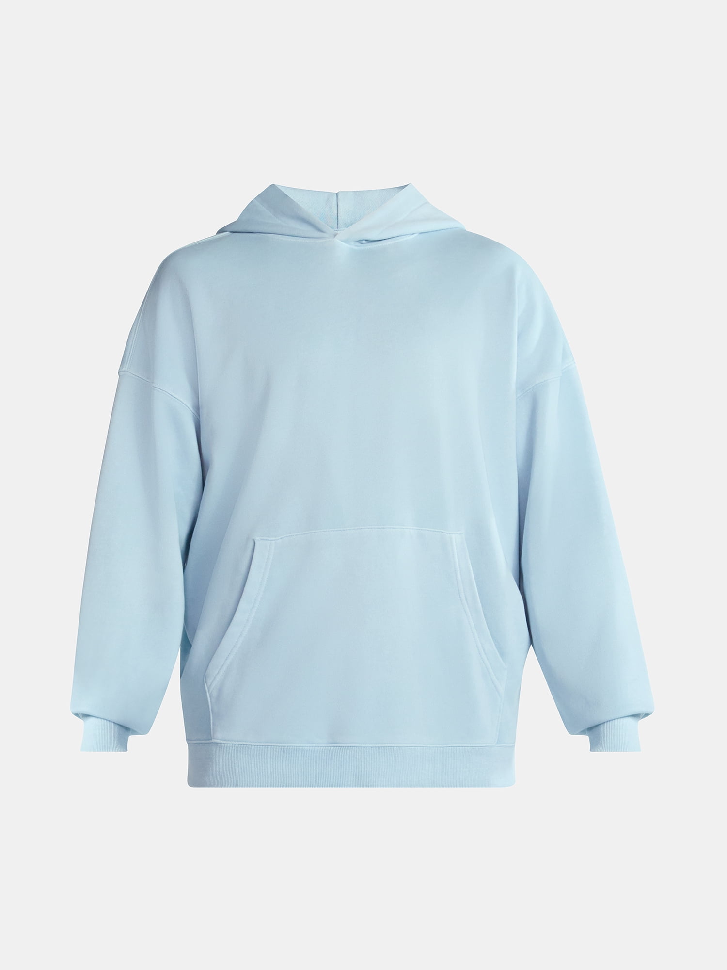 No Boundaries Oversized Hoodie with Long Sleeves, Men's XS-5XL