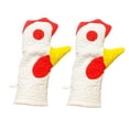 thumbnail image 1 of Funny Rooster Oven Mitt Cute Oven Mitts Heat Resistant Pot Holders Cooking Mitts, 1 of 8