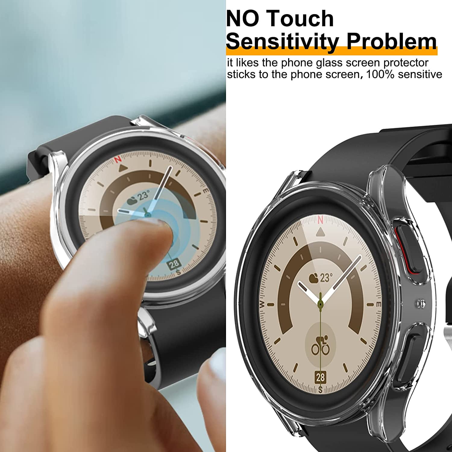 Touch sensitivity galaxy online watch