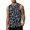 Navy, variant on HAJWOH Men Leopard Printed Tank Top Muscle Sleeveless Summer Big and Tall Summer Beach Soft Gym Shirts