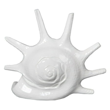 UPC 805572841989 product image for Privilege International 13 in. Ceramic Sea Shell Figurine | upcitemdb.com