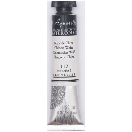 UPC: 3046450116684 | Sennelier French Artists Watercolor 21ml Tube Chinese White S1